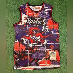 Vince Carter Toronto Raptors Basketball Jersey Throwback